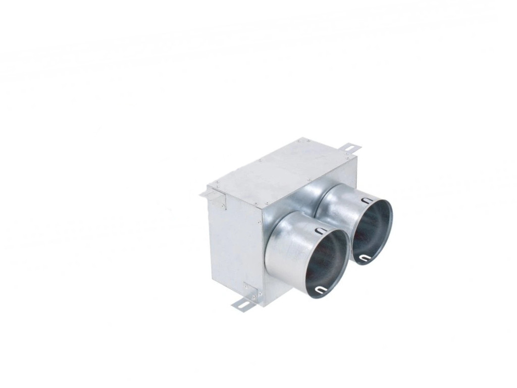 Verteilerkasten von Ø125 auf FlexVent 2x75