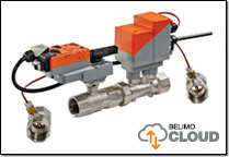 EV025R+KBAC Belimo Energieventil 2-Weg, Glykolmess.