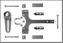 ZG-AFB Belimo Montageset f. Gestaenge-