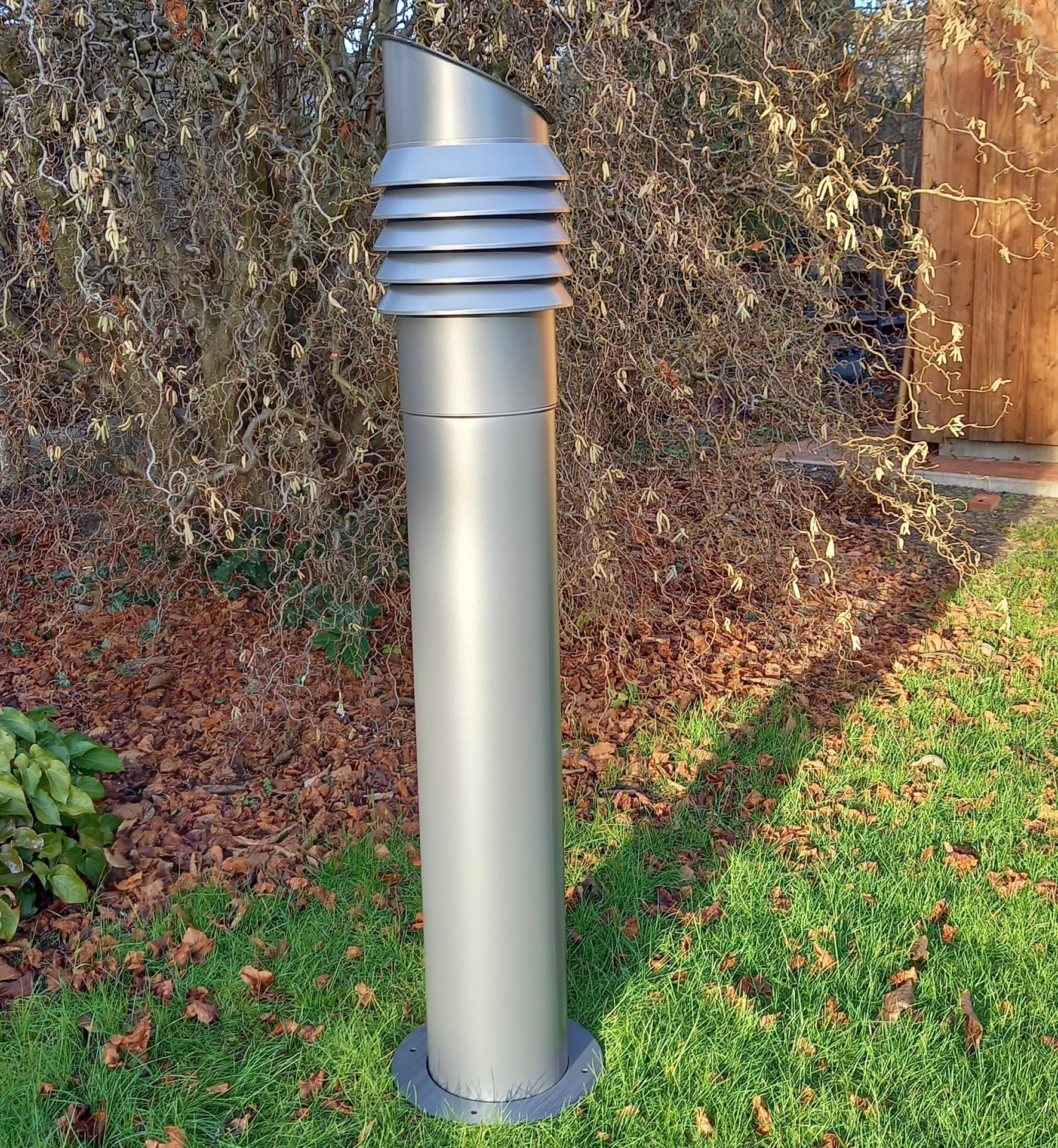 Erdwärmetauscher Ansaugturm Edelstahl Filter