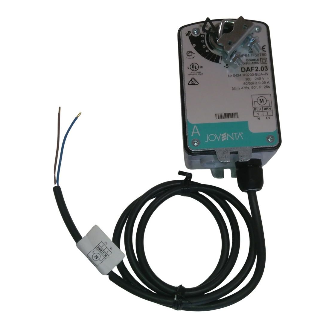 Joventa Klappenstellantrieb DMF1.03Z Federrücklauf Schnellläufer stetig regelnd