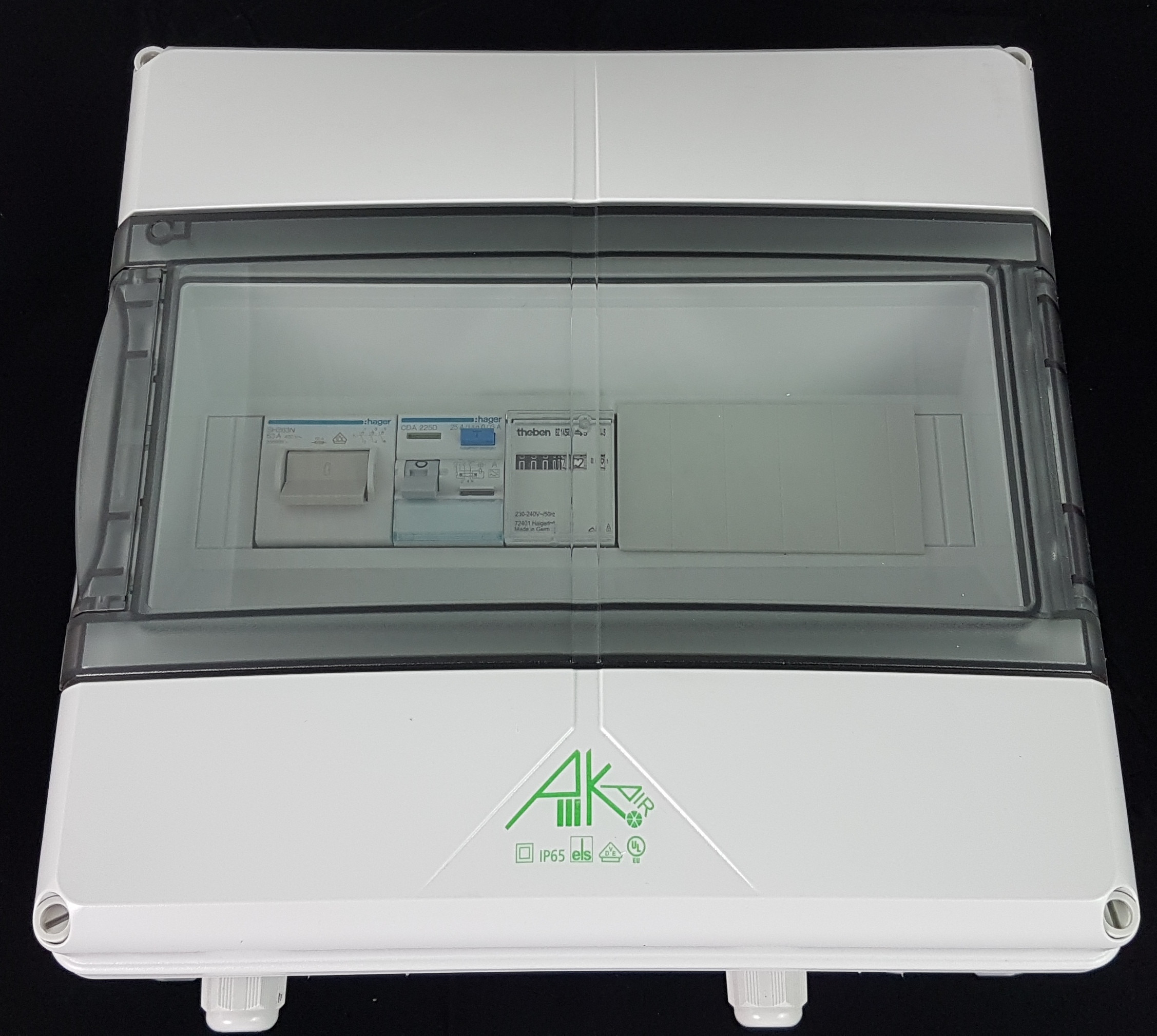 UV Tauchstrahler Sterilsystems für Entkeimung von Umlaufwasser in Luftwäschern Anschlusskasten 