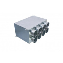 Verteilerkasten von Ø160 auf FlexVent 8x75