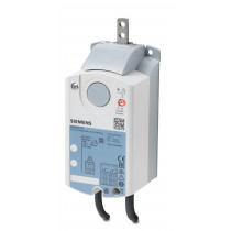 Siemens Luftklappen-Linearantrieb, AC 230 V, 3-Punkt, 125 N, 150 s, 2 Hilfsschalter GDB336.2E