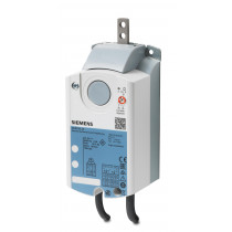 Siemens Luftklappen-Linearantrieb, AC 24 V, 3-Punkt, 250 N, 150 s, 2 Hilfsschalter GLB136.2E