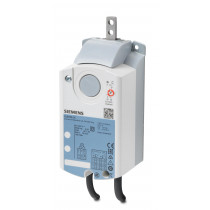Siemens Luftklappen-Linearantrieb, AC 230 V, 3-Punkt, 250 N, 150 s, 2 Hilfsschalter GLB336.2E