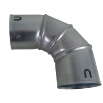 Rohrbogen 90° für Rohr FlexVent75
