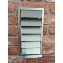 Wetterschutzgitter Edelstahl Dunstabzug Flachkanal WSGE-i-HK 220x90