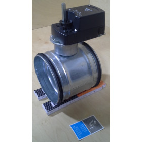 Absperrklappe DTBU dichtschließend mit Lufberg DA04N220S Stellantrieb