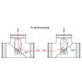 BPKU Bypassklappe Umschaltklappe Belimo CM230 230V Stellantrieb