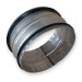 Edelstahl Wickelfalzrohr Nippel Verbinder
