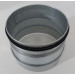 Reduzierung Stahl verzinkt mit EPDM Lippendichtung Muffe / Nippel 150/140 für Klimaschläuche